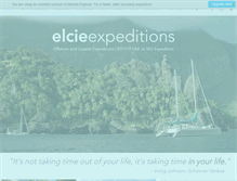 Tablet Screenshot of elcieexpeditions.com